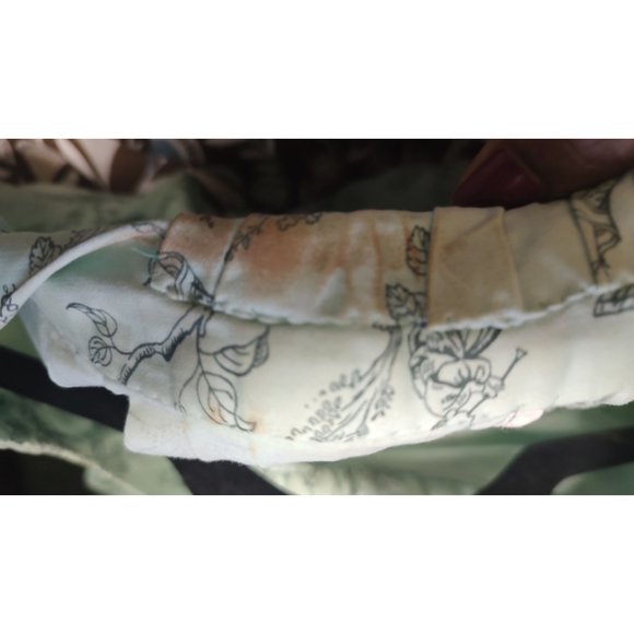 VINTAGE 1940'S-50'S COTTON VOILE NOVELTY PRINT DRESS - Picture 7 of 15